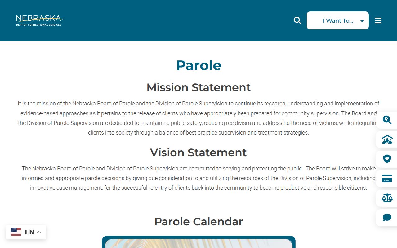 Hemingford criminal history Nebraska parole authority