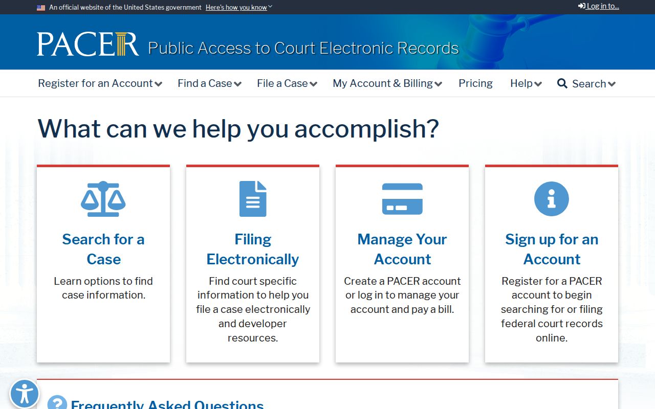 Box Butte County federal criminal record PACER access